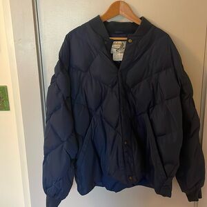 Big and Tall Men’s Cabela’s  goose down jacket